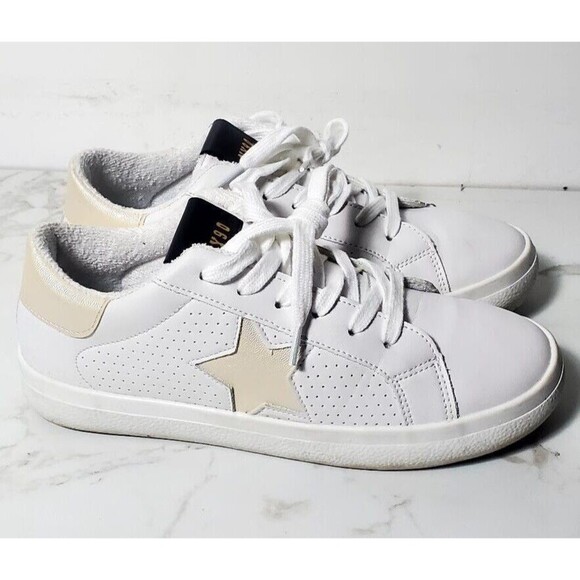 Steve Madden Shoes - Steve Madden Size 8 Starling Leather Sneakers Starling/STAR12S1 GUC